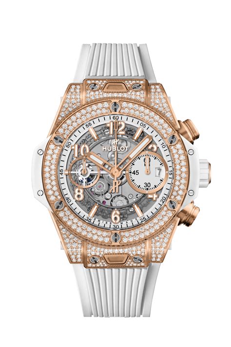 Hublot Big Bang Unico King Gold White Pavé 42mm Big 